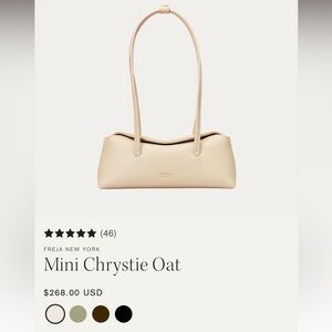 Freja NY Mini Chrystie in Oat